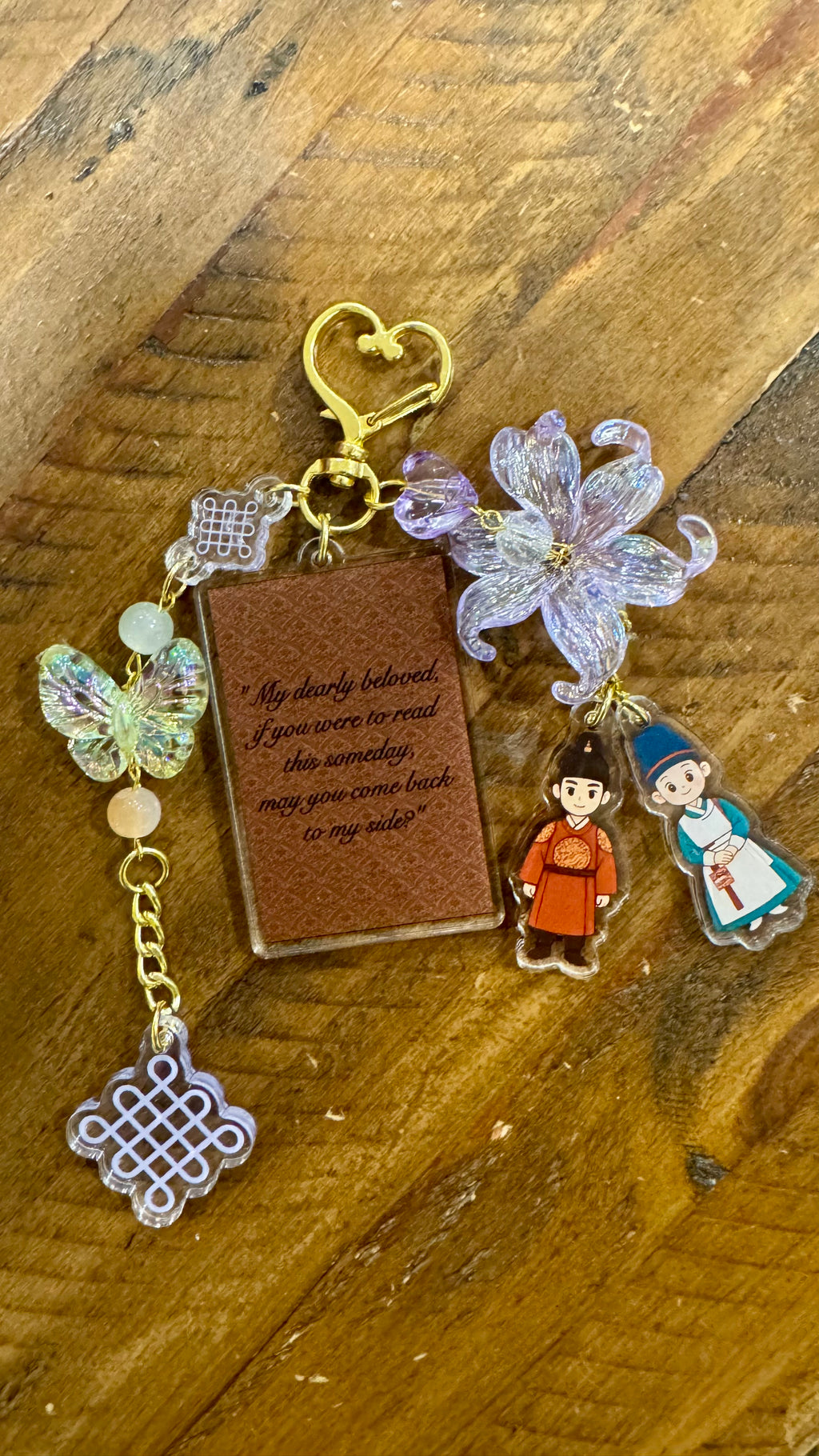 Mangunrok Keychain / charm Inspired by Bon Appetite Your Majesty