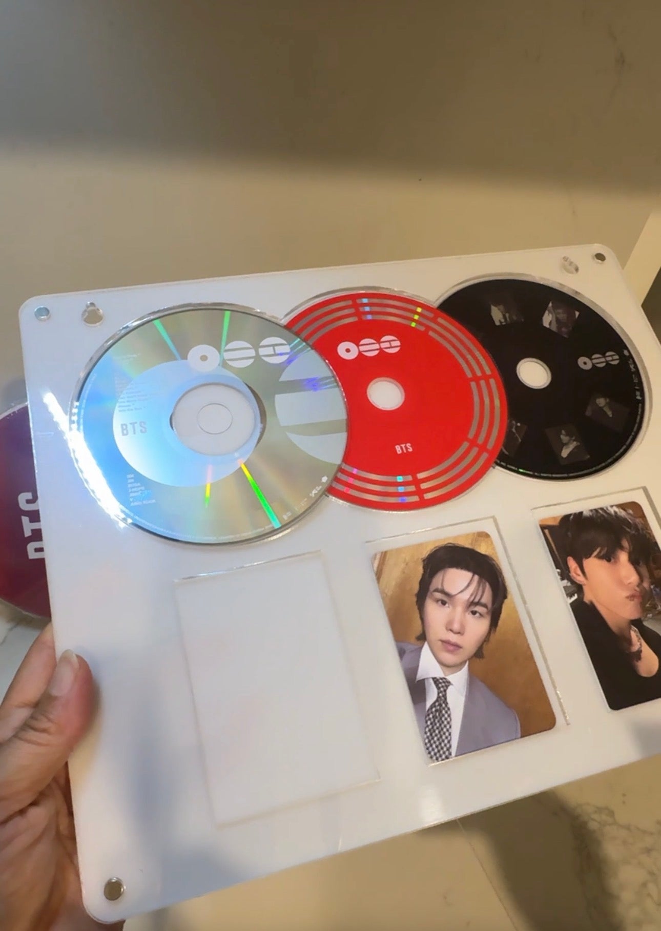 MAGNETIC ACRYLIC FRAME FOR CD & PHOTOCARD