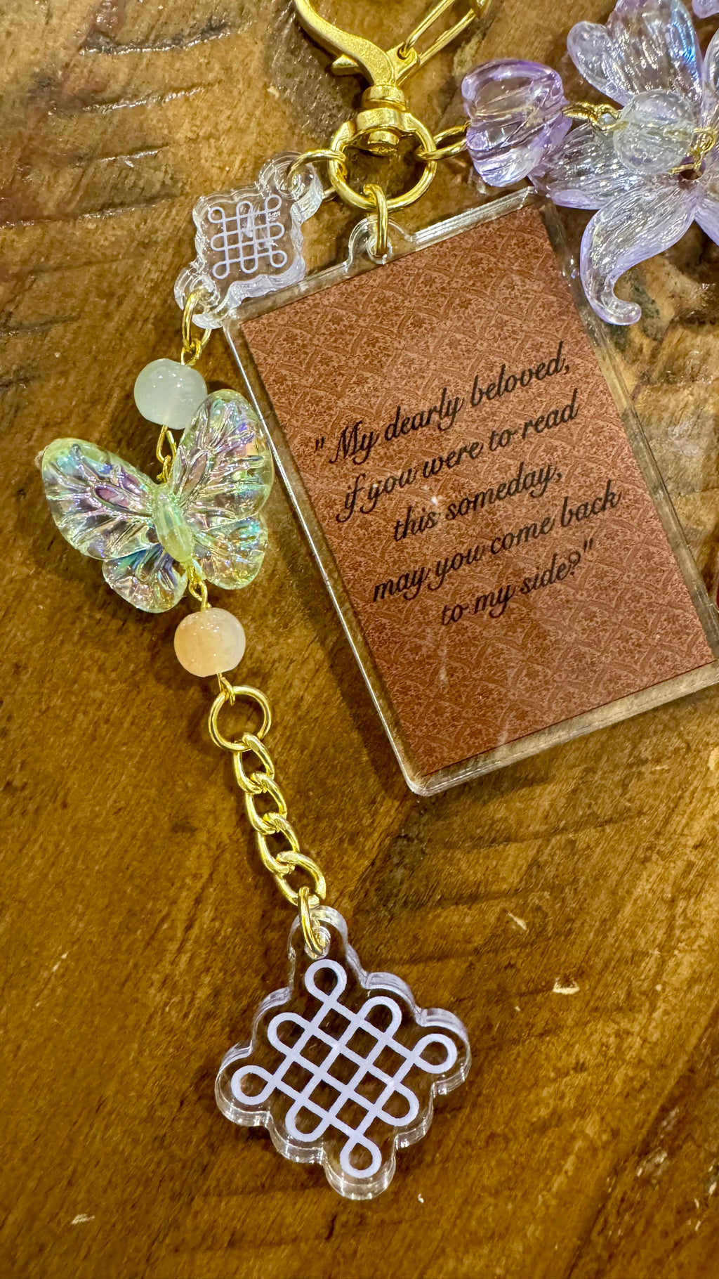 Mangunrok Keychain / charm Inspired by Bon Appetite Your Majesty