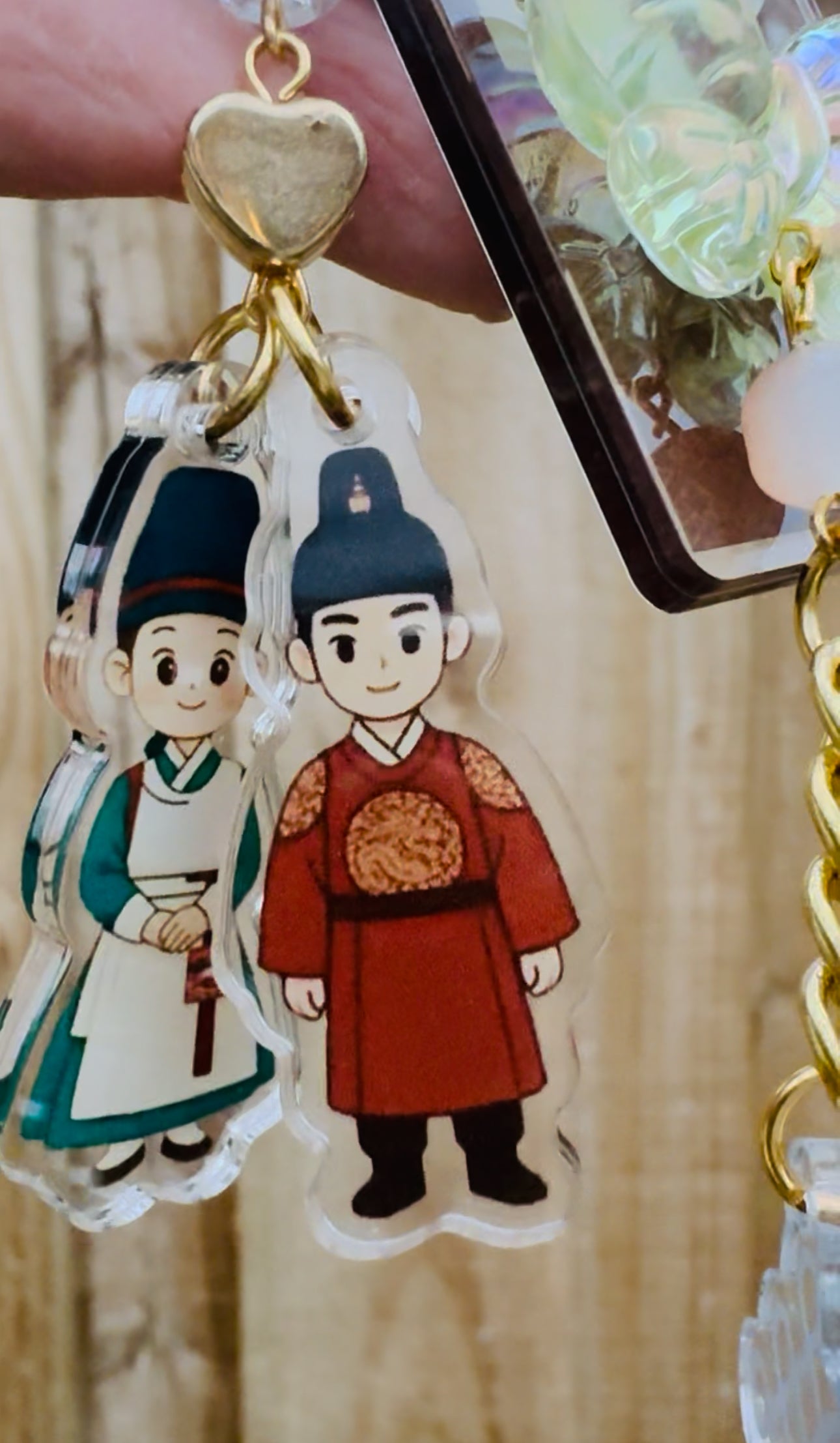 Mangunrok Keychain / charm Inspired by Bon Appetite Your Majesty