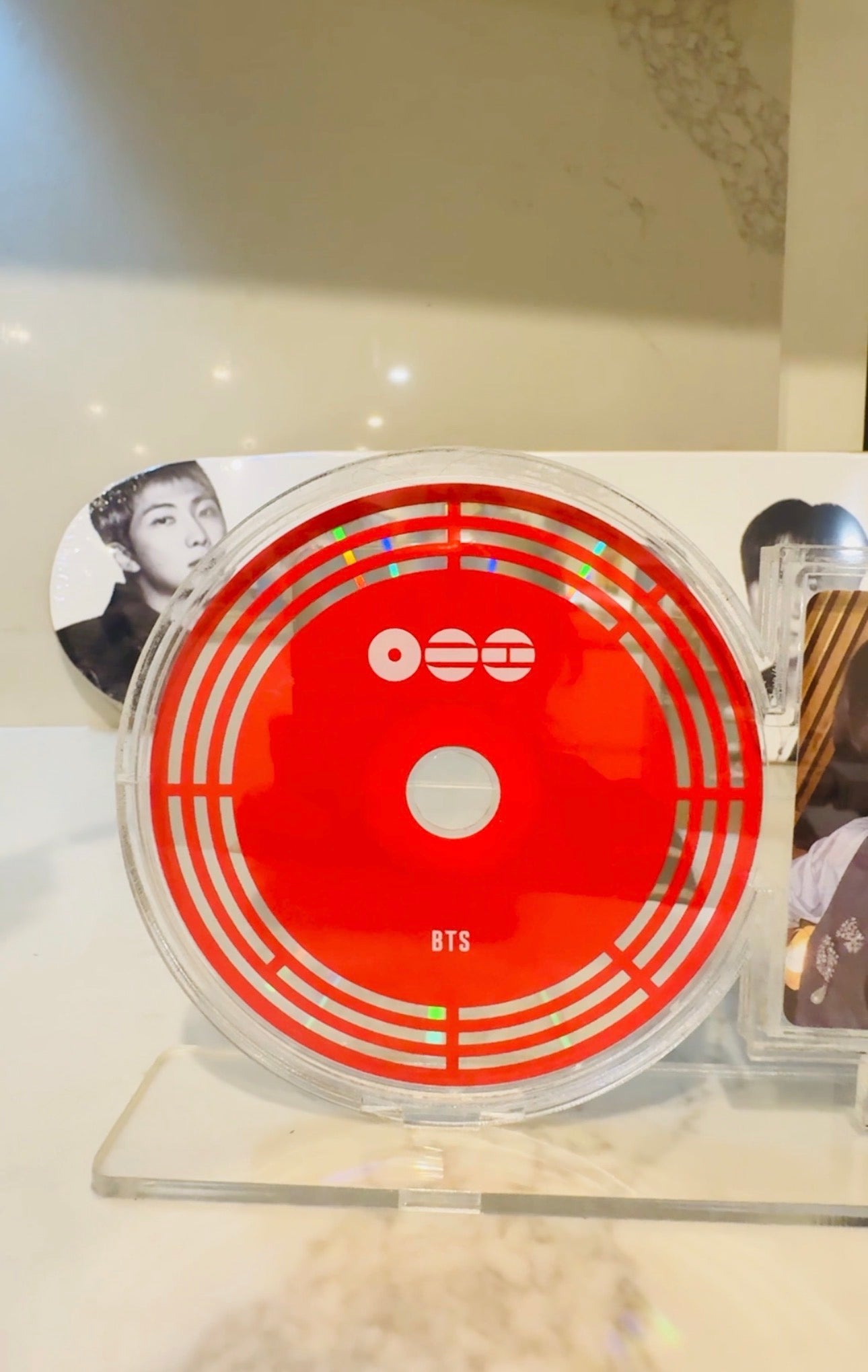 ACRYLIC FRAME FOR CD & PHOTOCARD