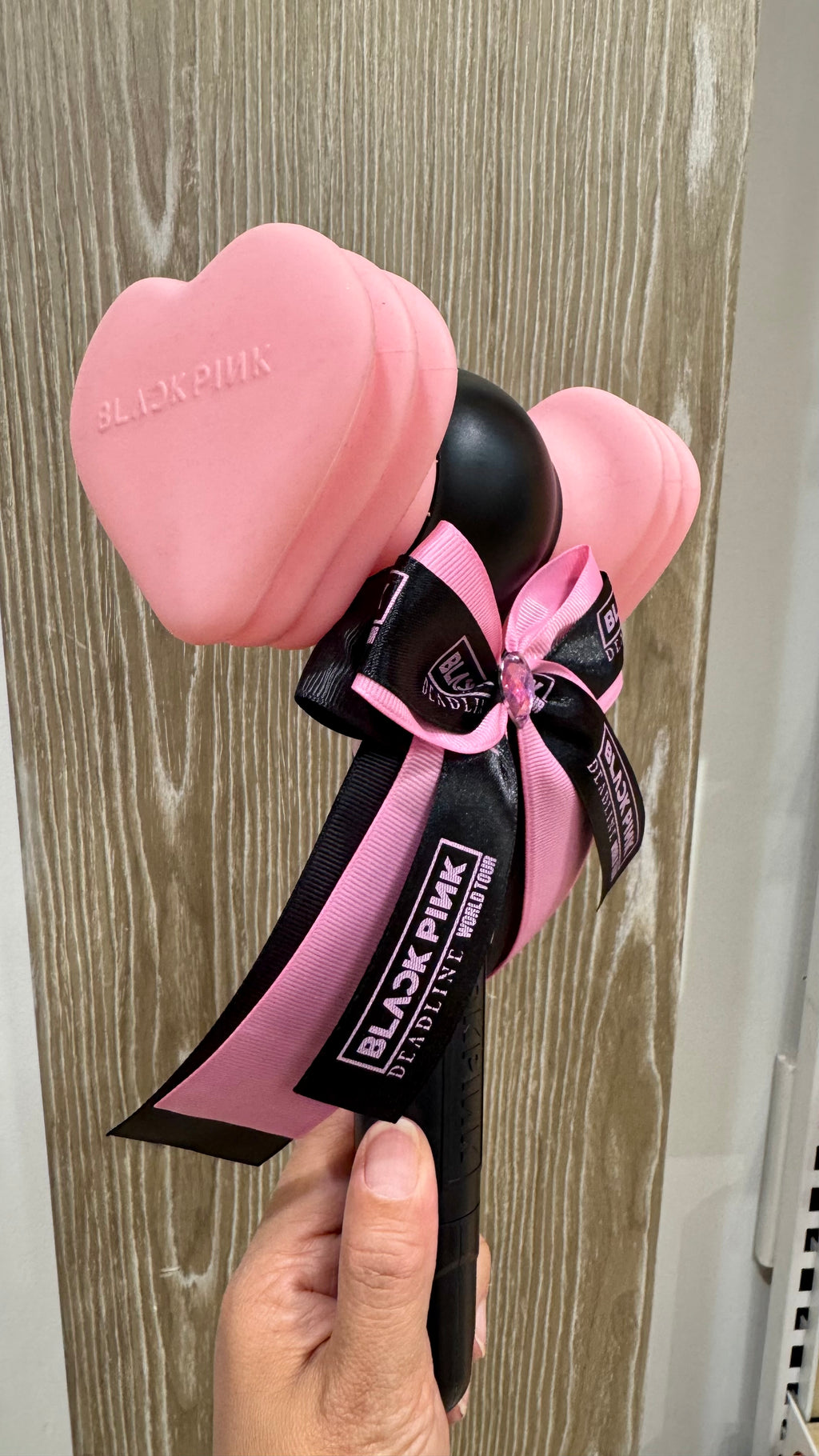 Black Pink Lightstick Bow