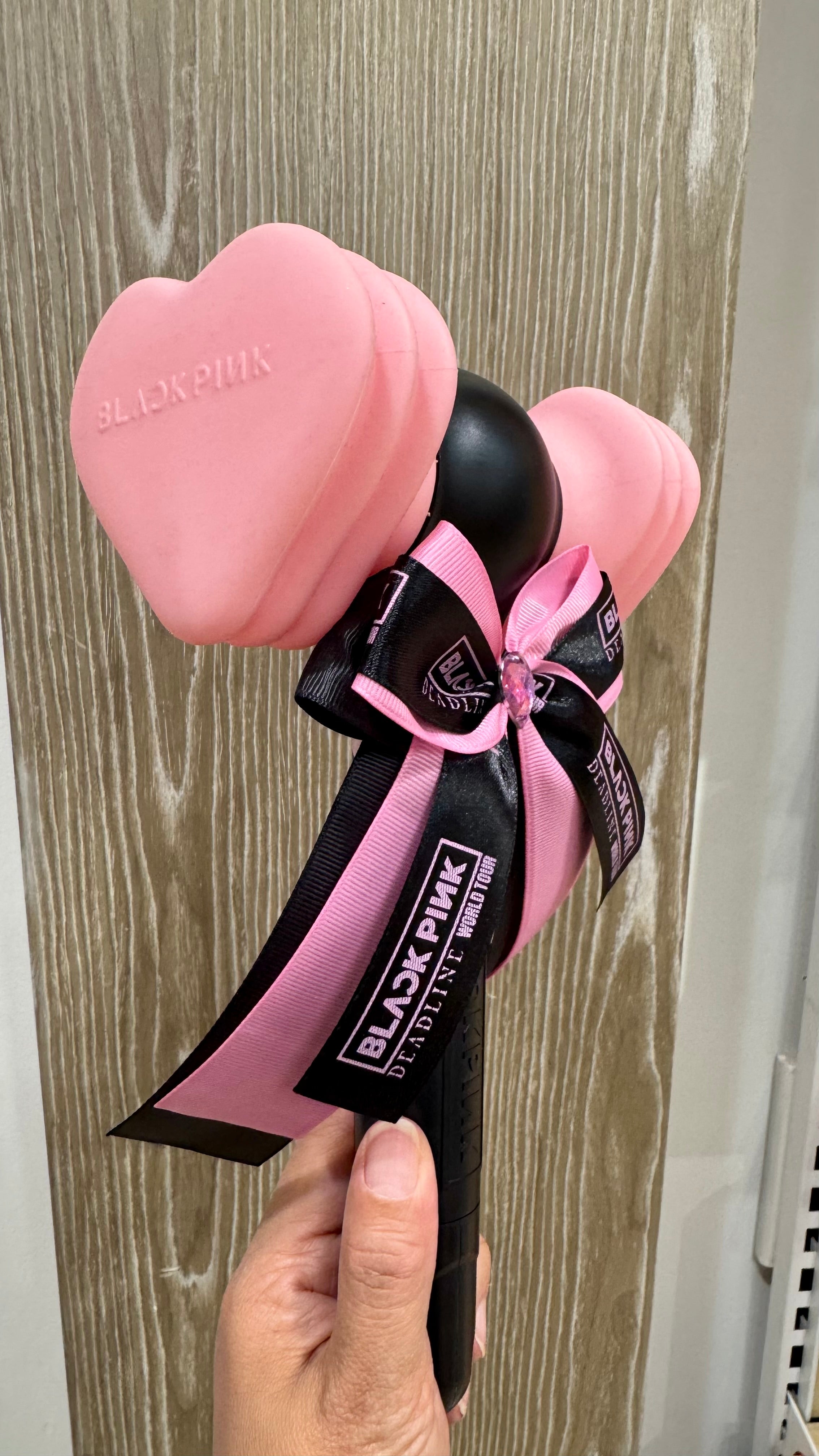 Black Pink Lightstick Bow