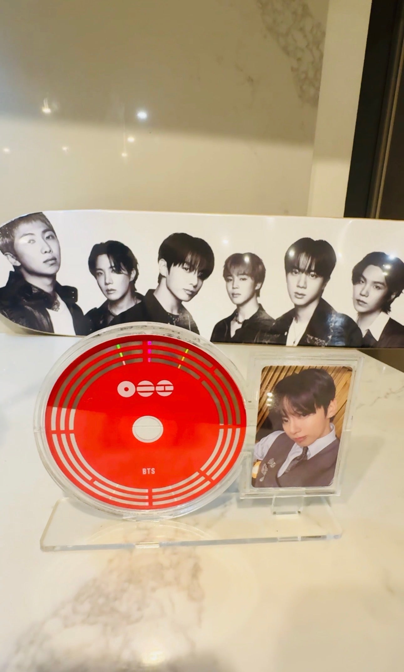 ACRYLIC FRAME FOR CD & PHOTOCARD