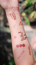 ARIRANG Temporary Tattoos