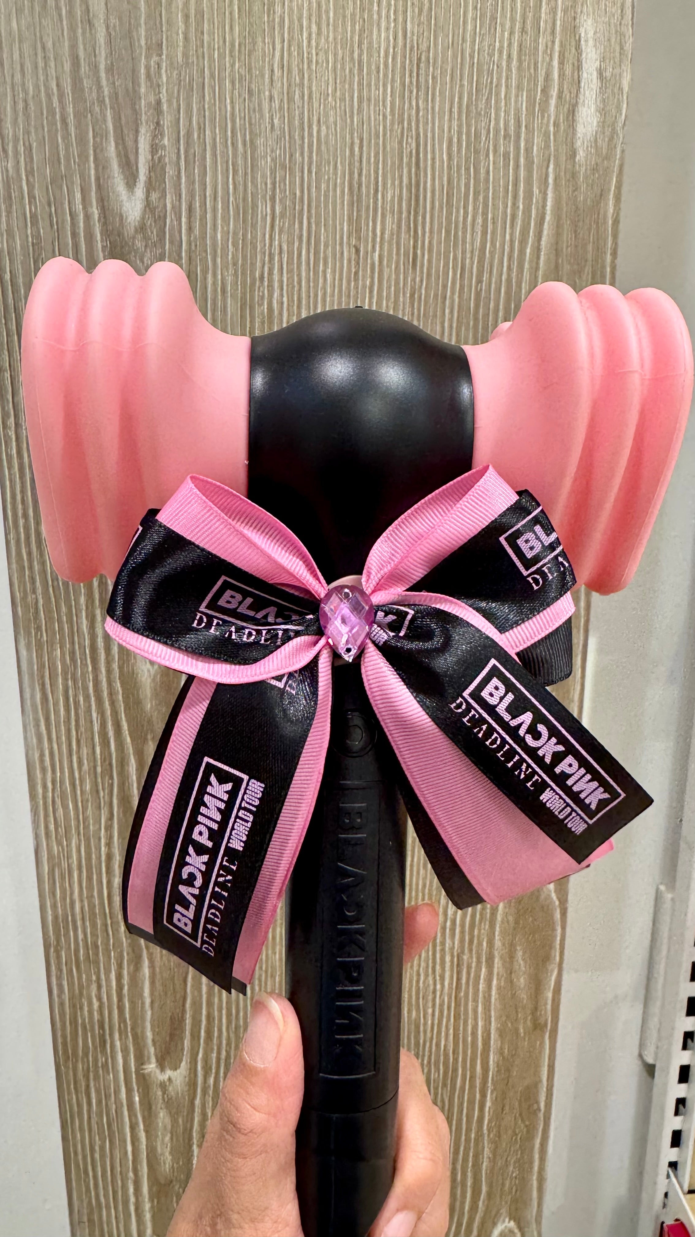 Black Pink Lightstick Bow