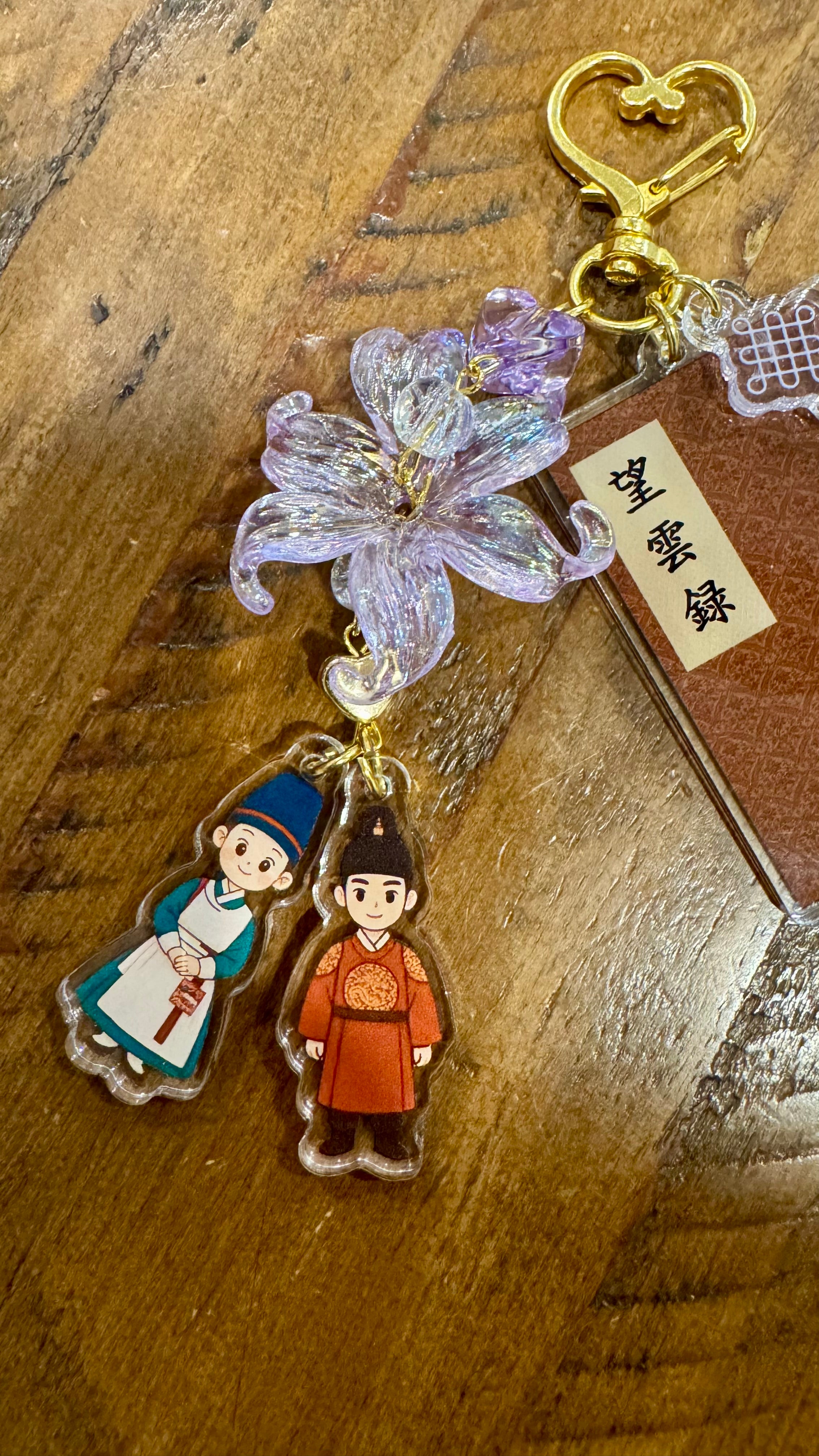 Mangunrok Keychain / charm Inspired by Bon Appetite Your Majesty