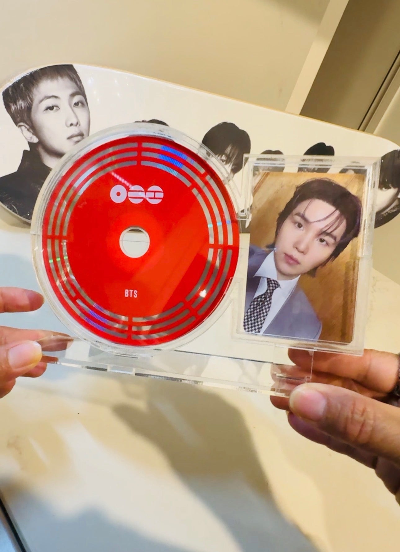ACRYLIC FRAME FOR CD & PHOTOCARD