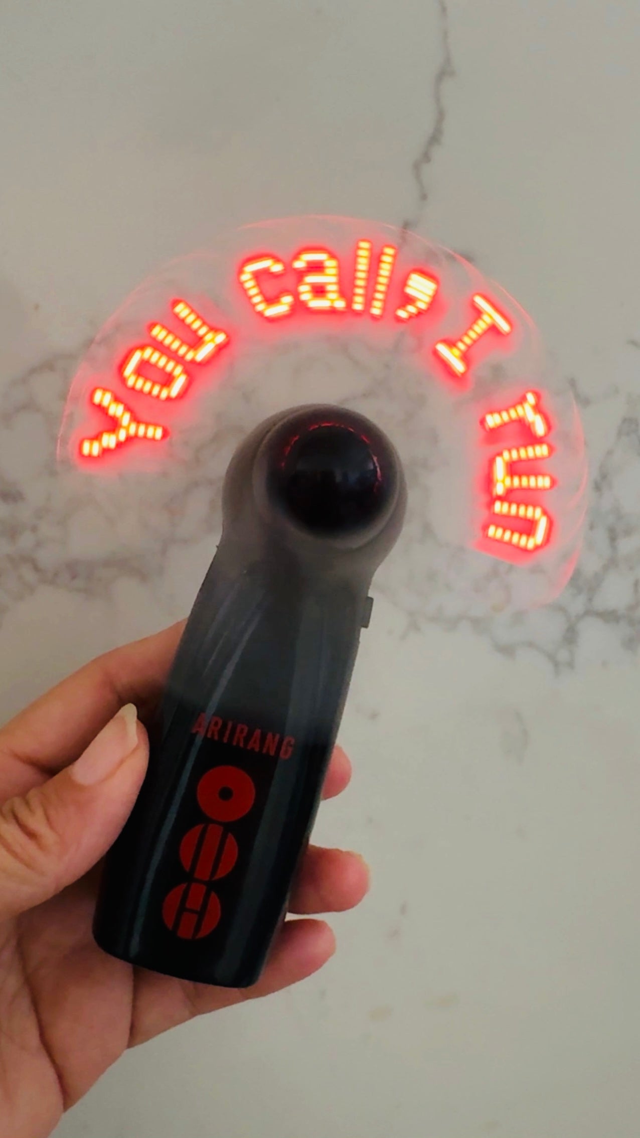 ARIRANG LED handheld mini fan