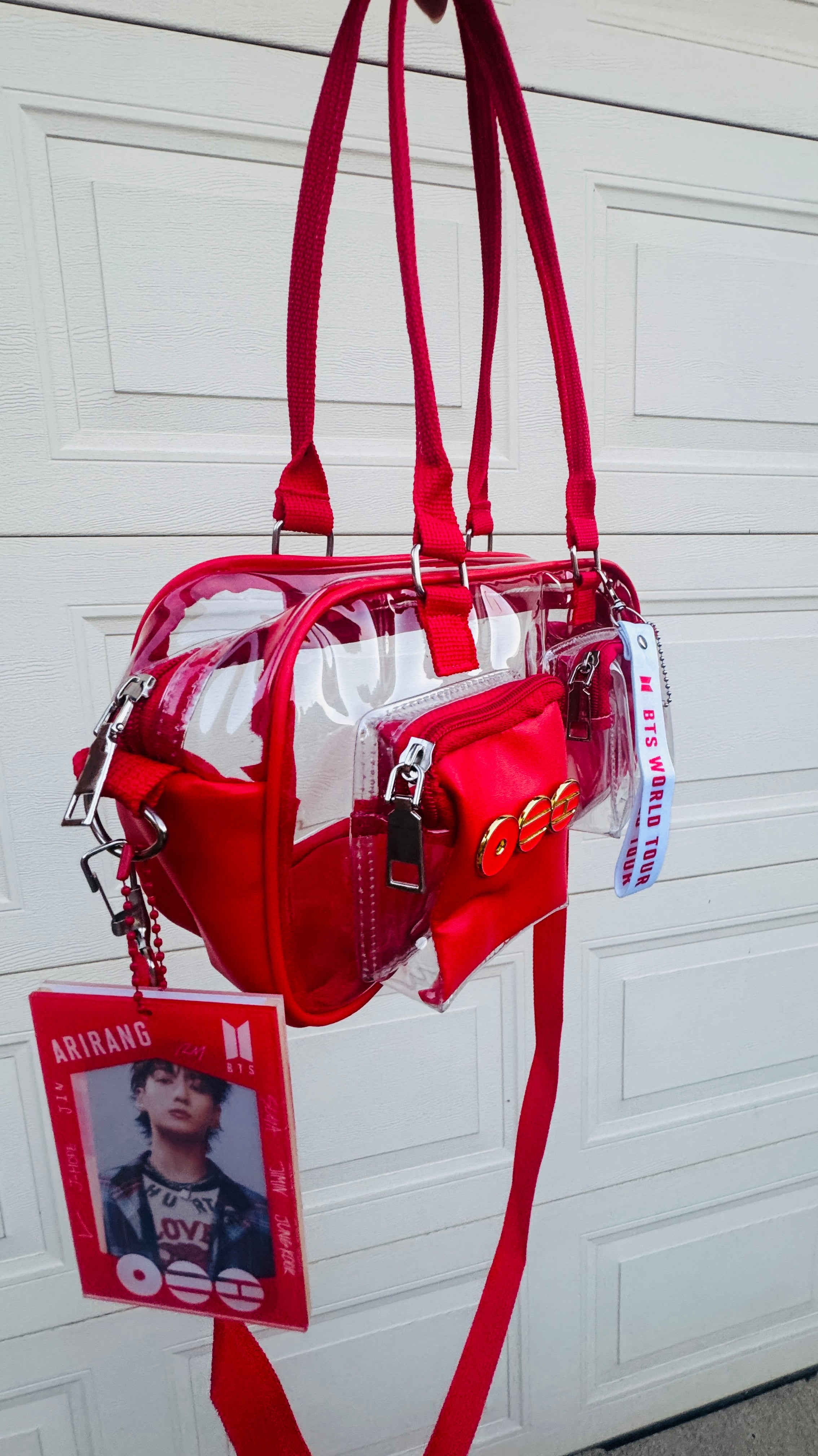 Clear Concert / Stadium Bag (RED)