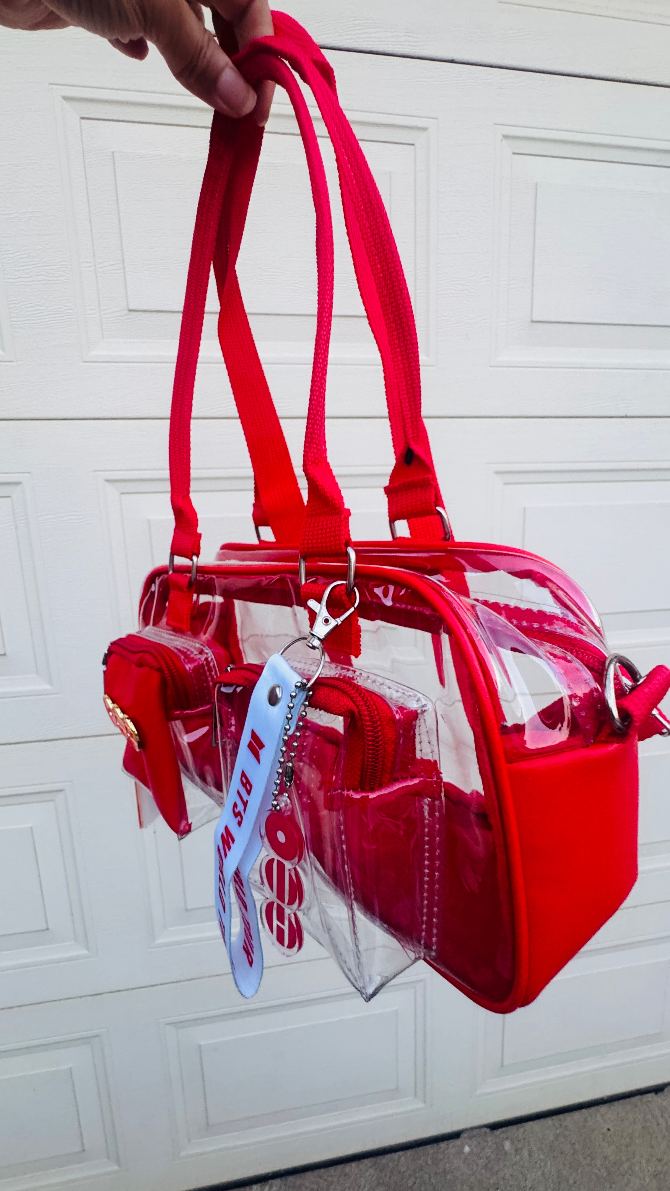 Clear Concert / Stadium Bag (RED)