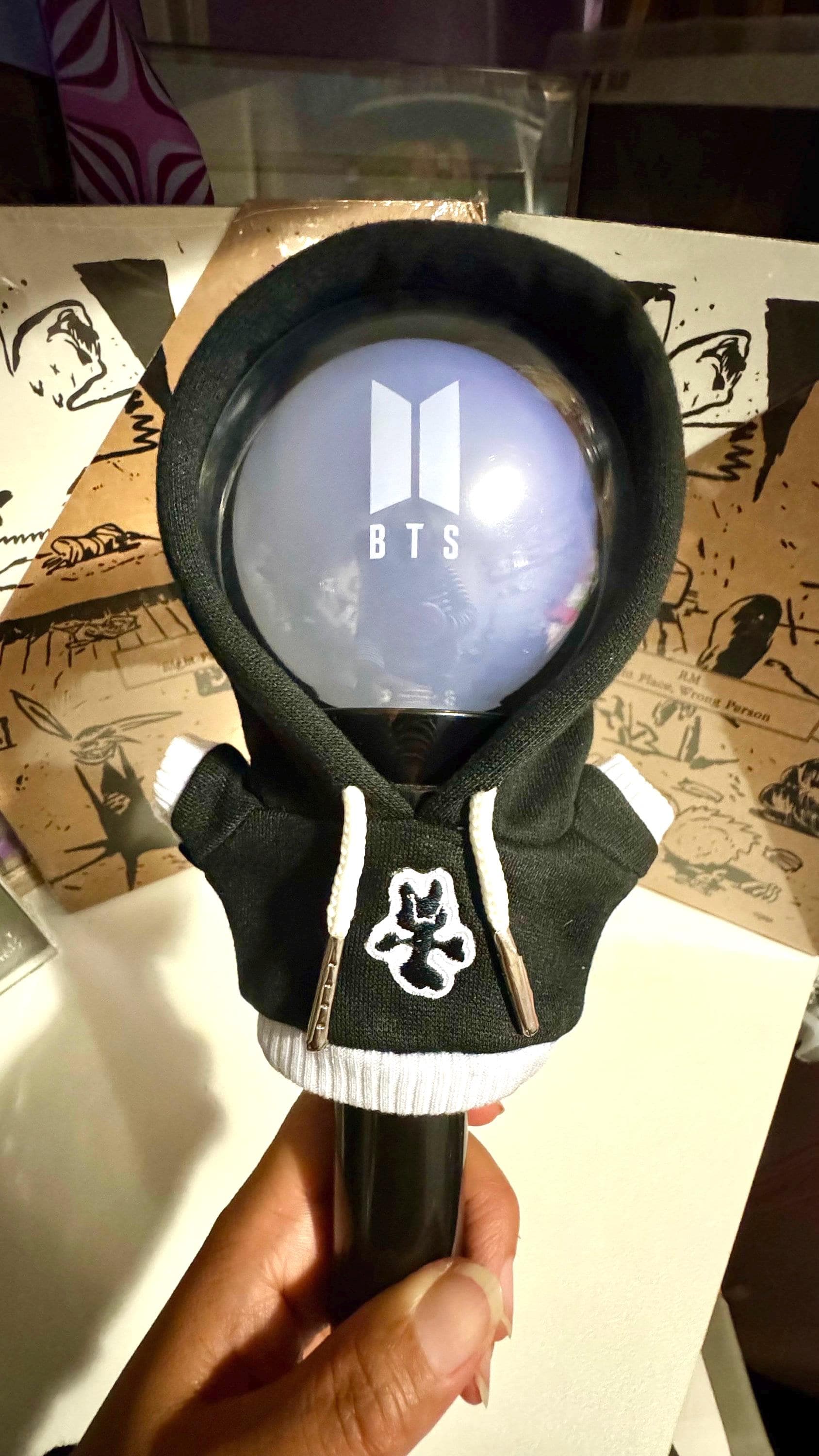 ARMY BOMB Hoodie - RM Indigo