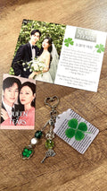 Queen Of Tears Inspired Four-Leaf Clover Keychain