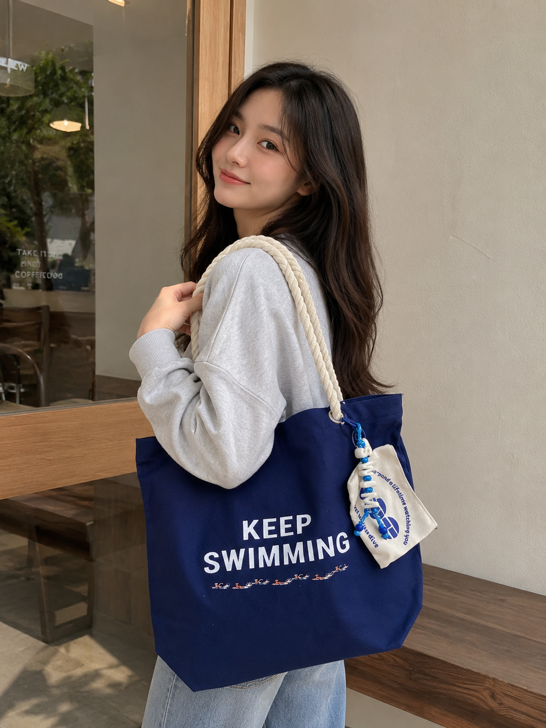 SWIM Cotton Canvas Tote Bag